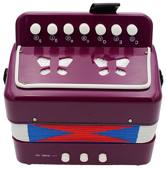 Future Star FF-7K-PL Гармошка детская, цвет сливовый