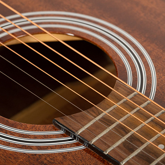 ROCKDALE Aurora D6 Gloss All-Mahogany - акустическая гитара