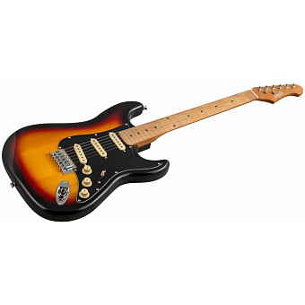 JET JS-200 SB - электрогитара, stratocaster, SSS, tremolo, цвет санберст