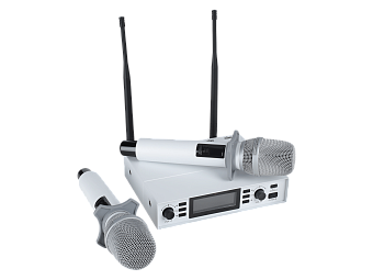 Axelvox DX800SW - микрофонная радиосистема с 2 ручными микрофонами