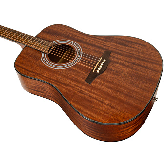 ROCKDALE Aurora D6 Gloss All-Mahogany - акустическая гитара