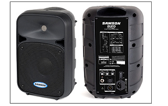 SAMSON AURO D1228 - Мобильный звукоусилительный комплект 1100 Вт,(активный саб+2 активных сателлита)