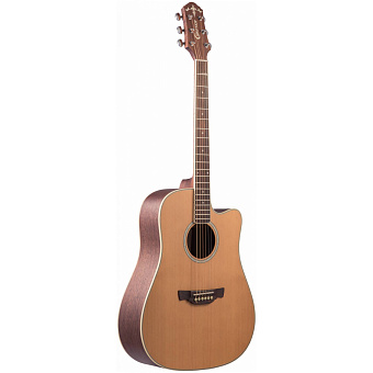 CRAFTER DE-7/NC - Гитара электроакустическая + чехол