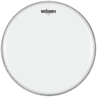 Williams WW1-10MIL-22 White Series - пластик для бас-барабана 22", белый