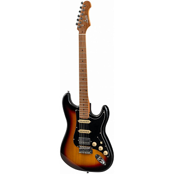JET JS-250 SB - электрогитара, stratocaster, HSS, цвет санберст