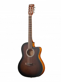 Cort JADE-E-Nylon-DBB Jade Series Классическая гитара со звукоснимателем