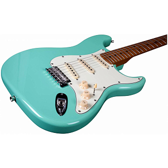 JET JS-300 SFG - электрогитара шестиструнная, стратокастер, цвет морской волны