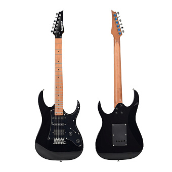 Bosstone SR-09 V.2 TBK (2025) - электрогитара, Superstrat, с чехлом, цвет черный