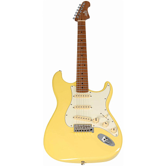 JET JS-300 VYW - электрогитара, Stratocaster, SSS, цвет винтажный желтый
