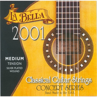 LA BELLA 2001M Струны для классической гитары 