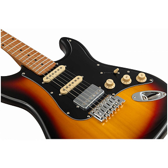 JET JS-250 SB - электрогитара, stratocaster, HSS, цвет санберст