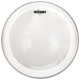 WILLIAMS W1xSC-10MIL-22 Single Ply Clear Xtreme Silent Circle Series 22",Однослойный пластик для бас