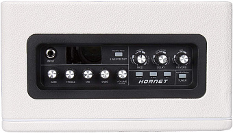 Mooer DH02 Li Hornet White - моделирующий гитарный комбо с аккумулятором, 15Вт, 1х6.5", белый