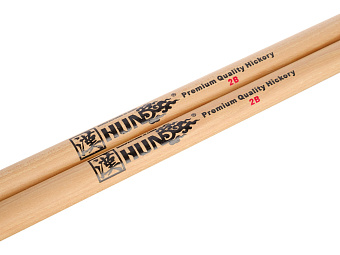 HUN 00301004047 Natural Series 2B - барабанные палочки, орех гикори, дерев наконечник