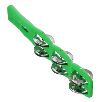 DEKKO G15-6A GR - джингл-стик с тарелочками (Румба) красный