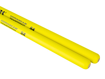 Kaledin Drumsticks 7KLHBYL5A Yellow 5A - барабанные палочки, граб, флуоресцентные желтые