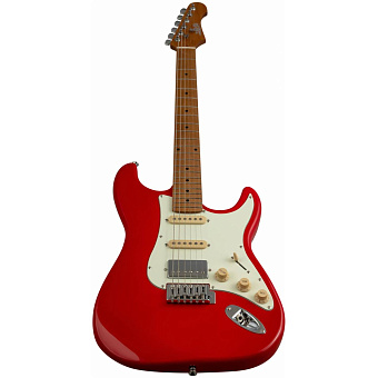 JET JS-250 RD - электрогитара, stratocaster, HSS, цвет красный JET JS-250 RD - электрогитара, stratocaster, HSS, цвет красный