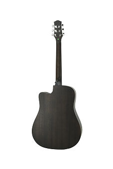 Klever KD-600S SB - гитара акустическая, дредноут (41"), цвет черный, санберст