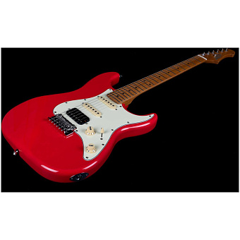 JET JS-400 CRD - электрогитара, stratocaster, HSS, цвет коралловый красный