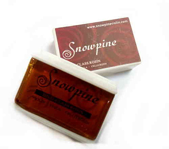 SNOWPINE SPR-1B - канифоль для скрипки, альта, виолончели, большая, из смолы хвойных пород