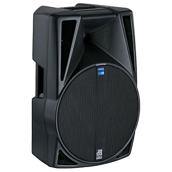 db Technologies OPERA 512 DX  активн АС в пласт. корп, 2 полосы, 400 Вт, 59-20 кГц, 126 дБ, 12"\1"