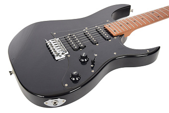 Bosstone SR-09 V.2 TBK (2025) - электрогитара, Superstrat, с чехлом, цвет черный