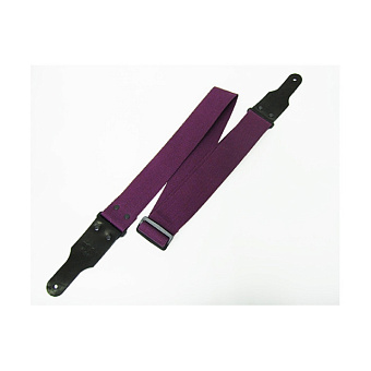 Fidel FL0028C Cotton - ремень для гитары, хлопок, фиолетовый