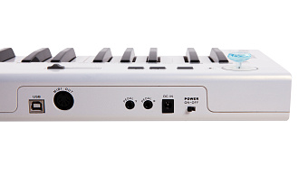 Axelvox KEY49j White - MIDI клавиатура USB, 49 клавиш, динамическая