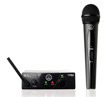 AKG WMS40 PRO Mini Vocal Set - вокальная радиосистема с 1 ручным микрофоном AKG WMS40 PRO Mini Vocal Set - вокальная радиосистема с 1 ручным микрофоном