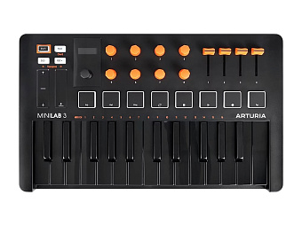 Arturia MiniLAB 3 Orange Edition - MIDI клавиатура Arturia MiniLAB 3 Orange Edition - MIDI клавиатура
