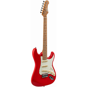 JET JS-200 RD - электрогитара, stratocaster, SSS, цвет красный