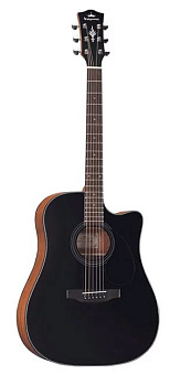 Kepma EDCE-K1-BK - электроакустическая гитара, цвет черный
