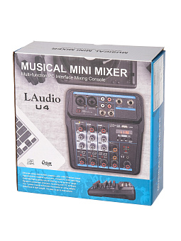 LAudio U4 Микшерный пульт, 4 канала