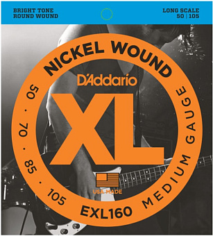 D`ADDARIO EXL-160  Струны для бас-гитары regular l