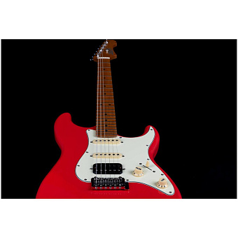 JET JS-400 CRD - электрогитара, stratocaster, HSS, цвет коралловый красный