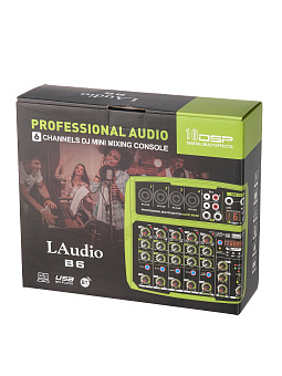LAudio B6 Микшерный пульт, 6 каналов