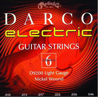 Martin 41D9200  струны для электрогитары 10-46