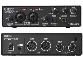 STEINBERG UR22MKII - USB аудиоинтерфейс STEINBERG UR22MKII - USB аудиоинтерфейс