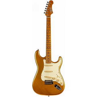 JET JS-300 GD - электрогитара, Stratocaster, корпус тополь, 22 лада, SSS, tremolo